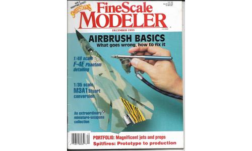 Revista Fine Scale Modeler 1993-12 Airbrush Basic